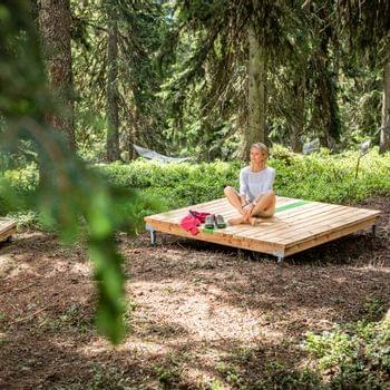 Forest bathing in the DAS NEUHAUS